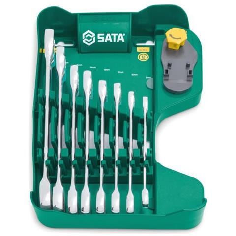 Set Chiavi Metriche A Doppio Cricchetto 8 Pz - Foto 2
