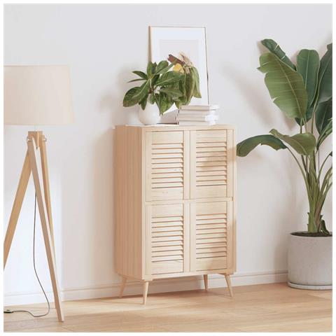 Ante Con Design A Lamelle 4 Pz 39,5x29,5 Cm In Legno Di Pino - Foto 3