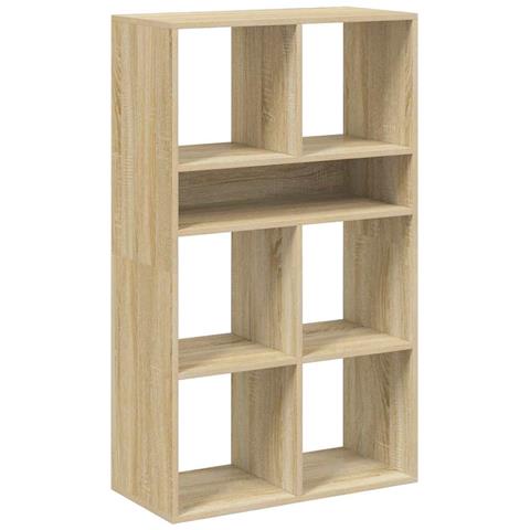 Libreria Rovere Sonoma 66x31x112 Cm In Legno Multistrato - Foto 2
