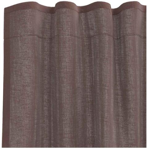 Tende In Voile Con Linguetta 2 Pz Marrone - Foto 2