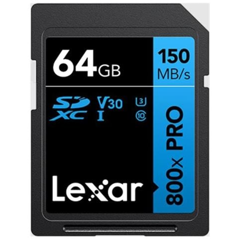 Sdxc-card Pro 64gb Uhs-1 V30 Serie Blue (800x) (lsd0800p064g-bnnng) - Foto 1