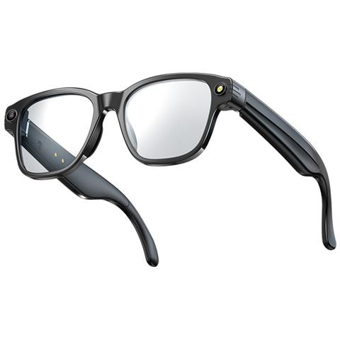 Occhiali Ai Intelligenti (montatura Nera) Con Videocamera Hd E Assistente Vocale Transparent - Foto 1