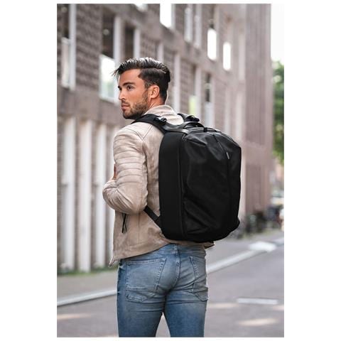 FLEX GYM BAG zaino Zaino casual Nero Plastica riciclata - Foto 4