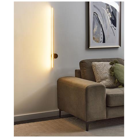 Lampada Da Parete A Led Ingenio Metallo Oro - Foto 1