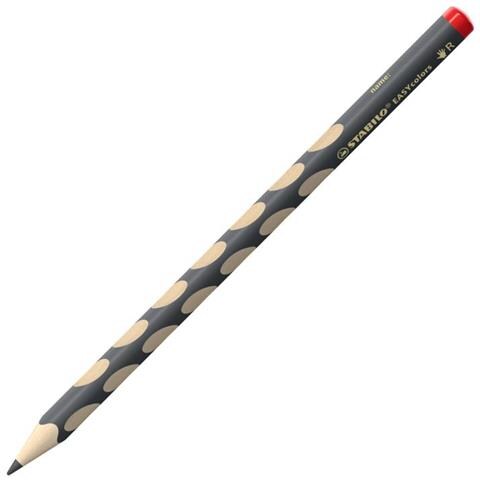 EASYcolors - Matita colorata Ergonomica - per Destrimani - Confezione da 12 - Grigio Freddo - Foto 2