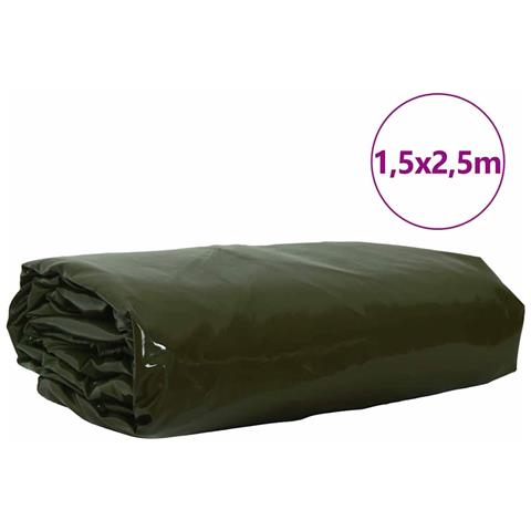 Telo 650g / m² Verde oliva 1,5 x 2,5 m - Foto 2