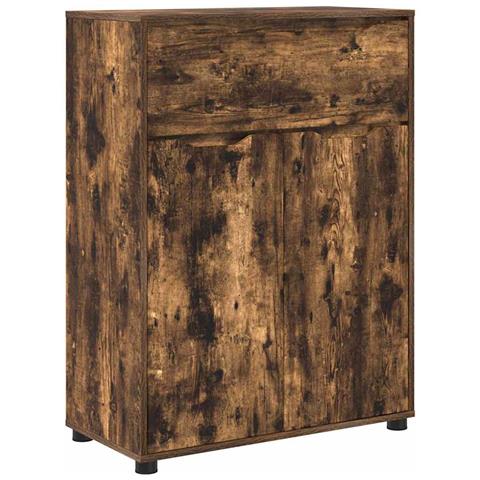 Mobile da Bagno con cassetto Rovere fumé 72,5 x 36,5 x 100 cm - Foto 1