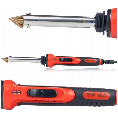 Lutatrice Per Plastica Red Odysseya 100w - Set Completo Con Zszywacz, 200 Zszywek, 800 Zszywki, Prowelder Kit Mini, 5 Tipi Di Spoiwo - Foto 8