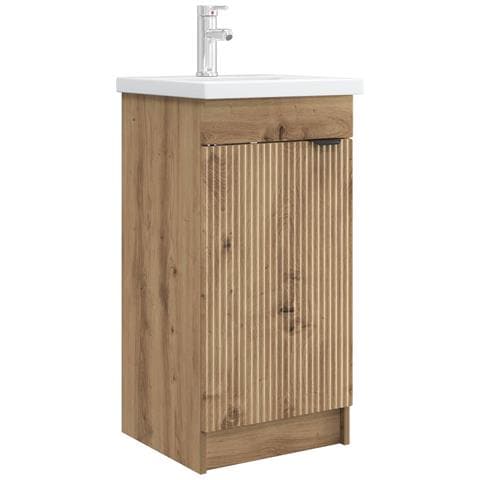 Mobile da bagno con lavabo Rovere Artigianale 42 x 40 x 84,5 cm - Foto 1