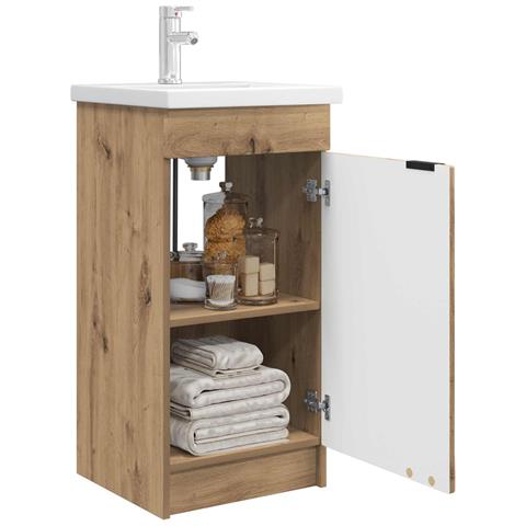 Mobile da bagno con lavabo Rovere Artigianale 42 x 40 x 84,5 cm - Foto 2