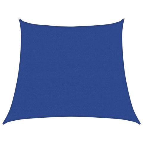 Vela Parasole 160 g /m² Trapezio Blu 3/4x3 m in HDPE - Foto 1