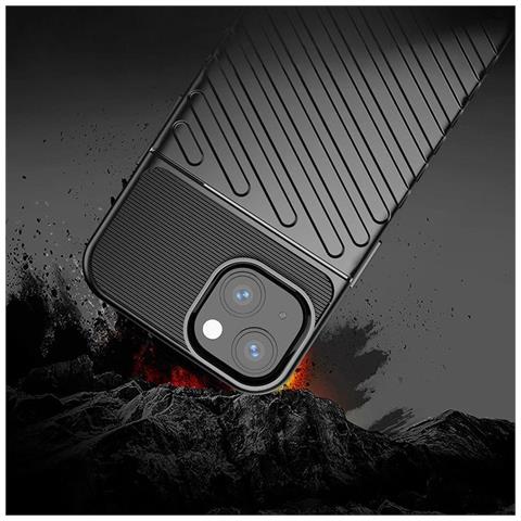 Thunder Case Flessibile, Resistente, Custodia In Tpu Per Iphone 13 Mini, Verde - Foto 1