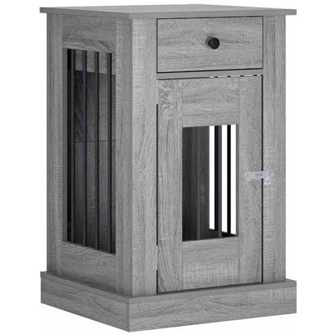 Mobile da cassa per cani Sonoma grigio 50 x 47,5 x 80 cm - Foto 1