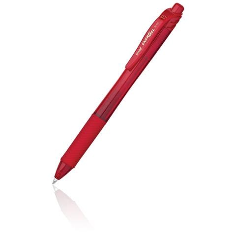 Energel X Penna in gel retrattile Rosso 12 pz - Foto 1