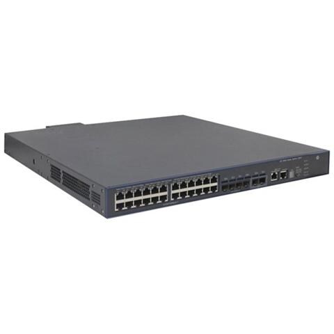 E 5500-24G-PoE+-4SFP HI Switch with 2 Interface Slots - Switch - gestito  - Foto 2
