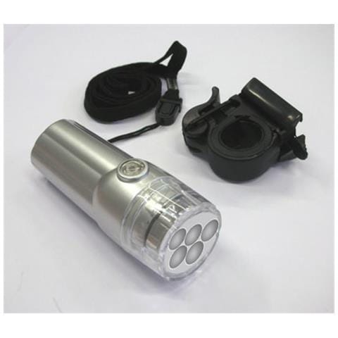 Torcia Frontale Multifunzione 5 Led 2 Funzioni - Foto 2