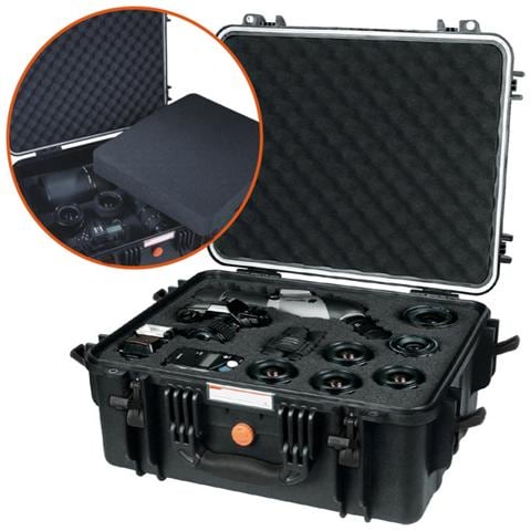 Valigia per Fotocamera Digitale e Lenti in Polipropilene Nero SUPREME 46F - Foto 1