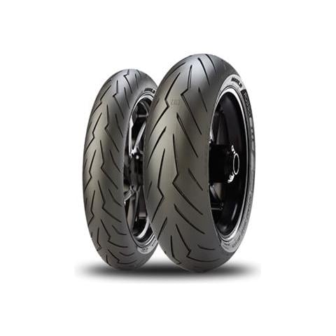 Pneumatico Moto 120 60 Zr 17 55 W Diablo Rosso Iii Front Pirell - Foto 1