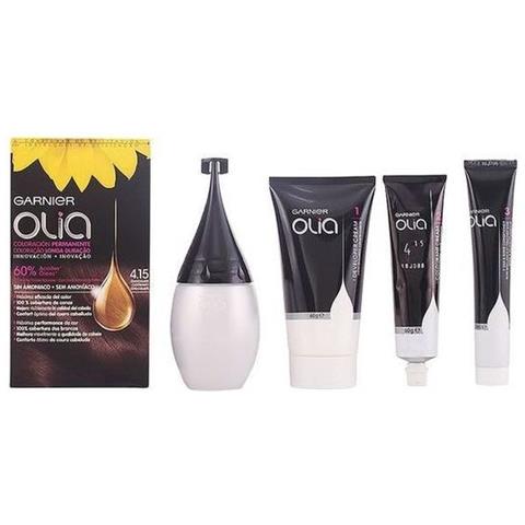 Olia Coloración Permanente 4,15 Chocola Te 4 Pz - Foto 4