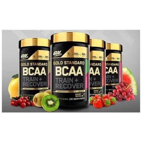 Gold Standard Bcaa Train + Sustain 28 Servings - Raspberry Pomegranate - Foto 1