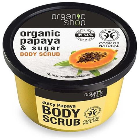 Scrub Corpo Alla Papaya Certificato Bio - Foto 1