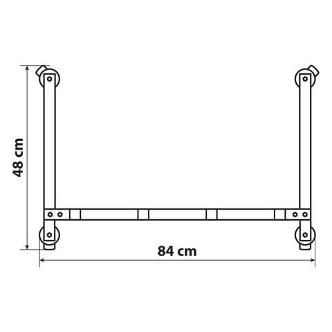 Rastrelliera Per 4 Crick Di Stazionamento - Foto 9