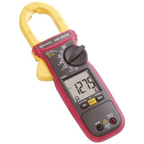 Amp-220-eur Pinza Amperometrica, Multimetro Portatile Digitale Cat Iii 600 V Display (counts) : 6000 - Foto 1