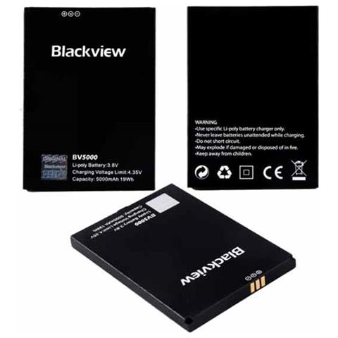 Batteria Ricambio Originale Blackview Bv5000 Pila Interna Da 5000ma - Foto 1