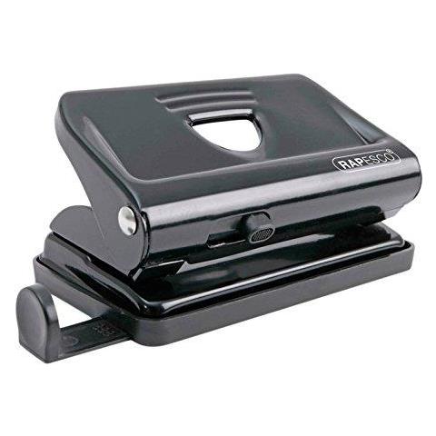 810 2 Fori Metallo Punzone Con 12 Fogli Capacit - Nero - Foto 1