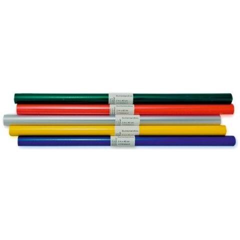 Landre 100420048 Copertina Film 2 X 04 M Confezione Da 10 Rolls In Colori Assortiti Rilegatura Dei Libri Cinematografica 2 X 04 M Roll 5 Colori - Foto 1