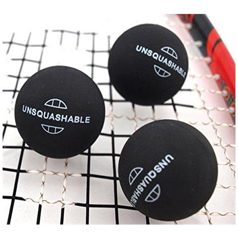 Di Unisex Squash Speed Ball-nero (red Dot) - Foto 3