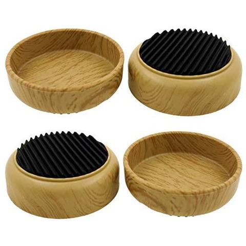 4x Base Di Gomma Castor Cups - Non Slip - Proteggi Il Tuo Pavimenti E Prevenire Mobili Di Rotolamento Da Lifeswonderful - Foto 1