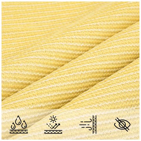 Vela Parasole 160 G / m Beige 3x5 M In Hdpe - Foto 2