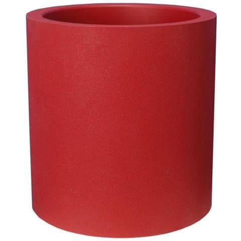 Contenitore Rotondo In Granito 50 Rosso - Foto 1