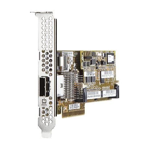 Hewlett Packard Enterprise SmartArray P222/512 FBWC 6Gb 1-port Int / 1-port Ext SAS Controller, SAS, SATA, PCI Express x8, 0, 1, 1+0, 5, 6, 50, 60, DDR3 - Foto 1