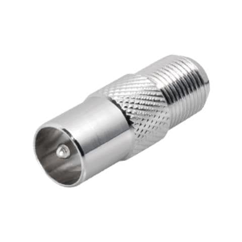 FF18 F-jack IEC-plug Argento cavo di interfaccia e adattatore - Foto 1