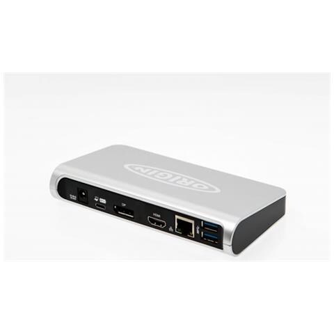Storage 24KJ5-OS replicatore di porte e docking station per laptop USB 3.2 Gen 1 (3.1 Gen 1) Type-C Nero - Foto 2