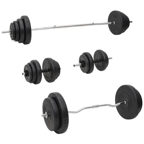 Set Bilanciere e Manubri con Dischi 120 kg - Foto 1