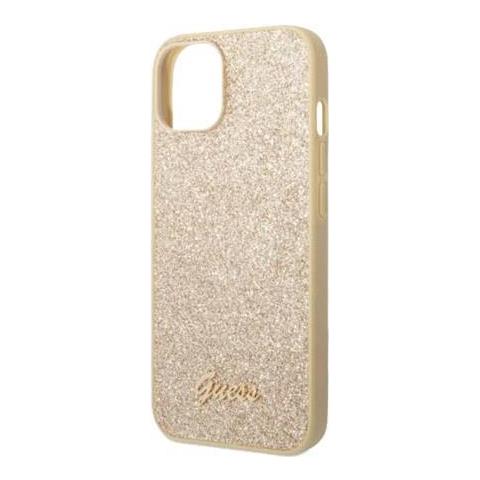 Hard Cover Glitter Flakes Metal Logo Gold, For Iphone 14 Pro Max, Guhcp14xhggshd (guhcp14xhggshd) - Foto 1