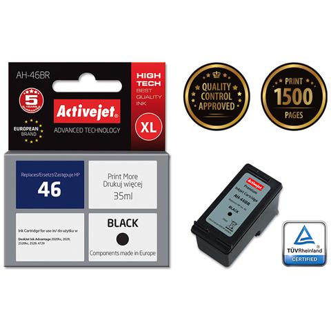 AH-46BR cartuccia d'inchiostro 1 pz Compatibile Resa elevata (XL) Nero - Foto 1