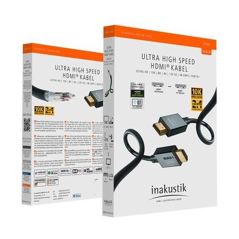 Inakustik 00324620 Cavo Hdmi 2 M Hdmi Tipo A (standard) Nero - Foto 3