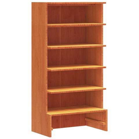 Scarpiera Marrone Cera 52x30x104 Cm Legno Massello Di Pino - Foto 2