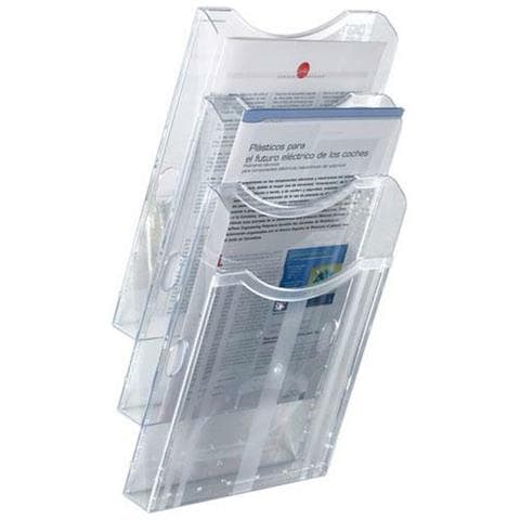 Espositore Da Bancone Archivo 2000 Archiplay Da Muro Din A4 Trasparente - Foto 1