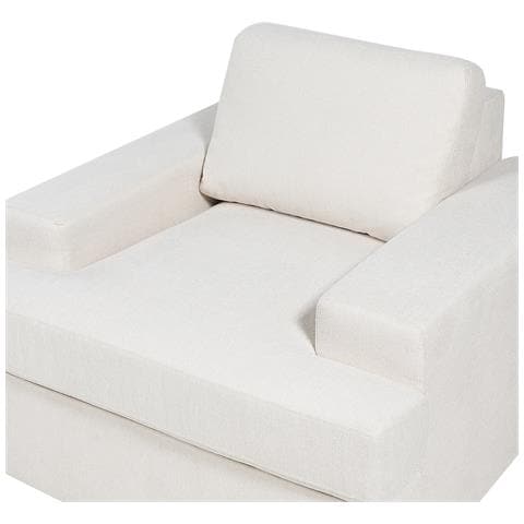 Poltrona Tessuto Beige Chiaro Alla - Foto 8