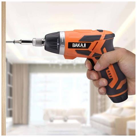 Avvitatore Cacciavite Elettrico A Batteria Trapano Con 38 Punte E Torcia Led - Foto 5