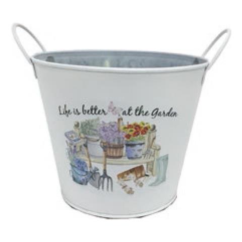 Portavaso Vaso Decorativo Per Fiori Piante Design Interno Esterno Azalea 13x12 Azalea - Foto 2