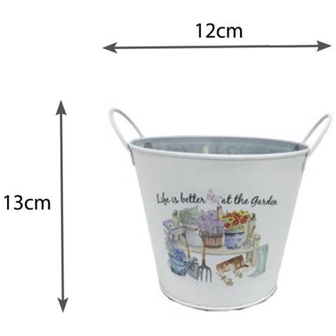 Portavaso Vaso Decorativo Per Fiori Piante Design Interno Esterno Azalea 13x12 Azalea - Foto 3