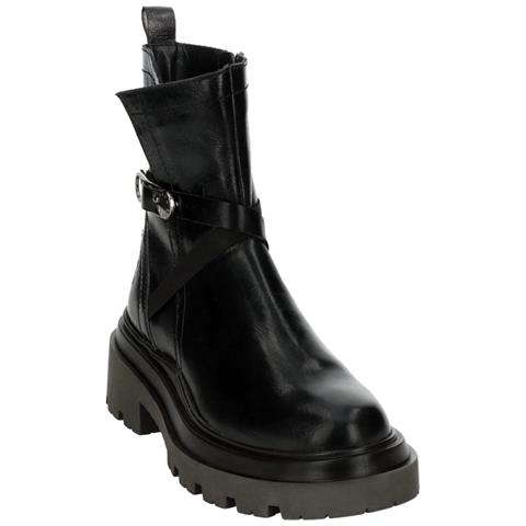 Rahel Evo Booties Stivaletti Pelle Scarpe Donna Nero Eu 36, D31abv3010001000 - Foto 2