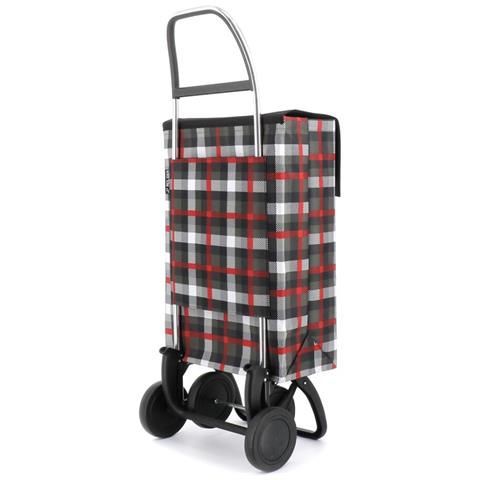 Carrello Della Spesa A 4 Ruote, 43l, Nero - Jea036 Marengo - Foto 7