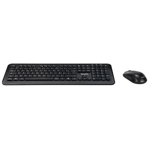 AKM610FR tastiera Mouse incluso Universale RF Wireless AZERTY Francese Nero - Foto 1